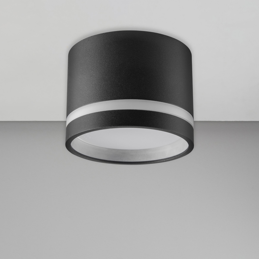 LED-Deckenleuchte PARIS 1xGX53/6W/230V schwarz
