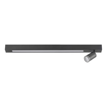 LED-Deckenleuchte PARIS LED/24W/230V + 1xGU10/10W schwarz