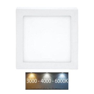 LED-Deckenleuchte RAFA LED/25W/230V 3000/4000/6000K 30x30 cm weiß