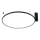 LED-Deckenleuchte RING S, 34 W, 230 V, 3000/4000/6000 K, Ø 60 cm, schwarz