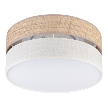 LED-Deckenleuchte SIRJA BOHO, 20 W, 230 V, 4000 K, Ø 35 cm, beige/creme