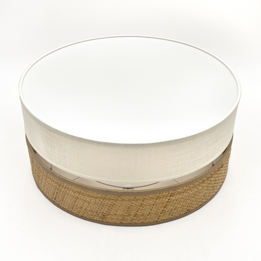 LED-Deckenleuchte SIRJA BOHO, 20 W, 230 V, 4000 K, Ø 35 cm, beige/creme