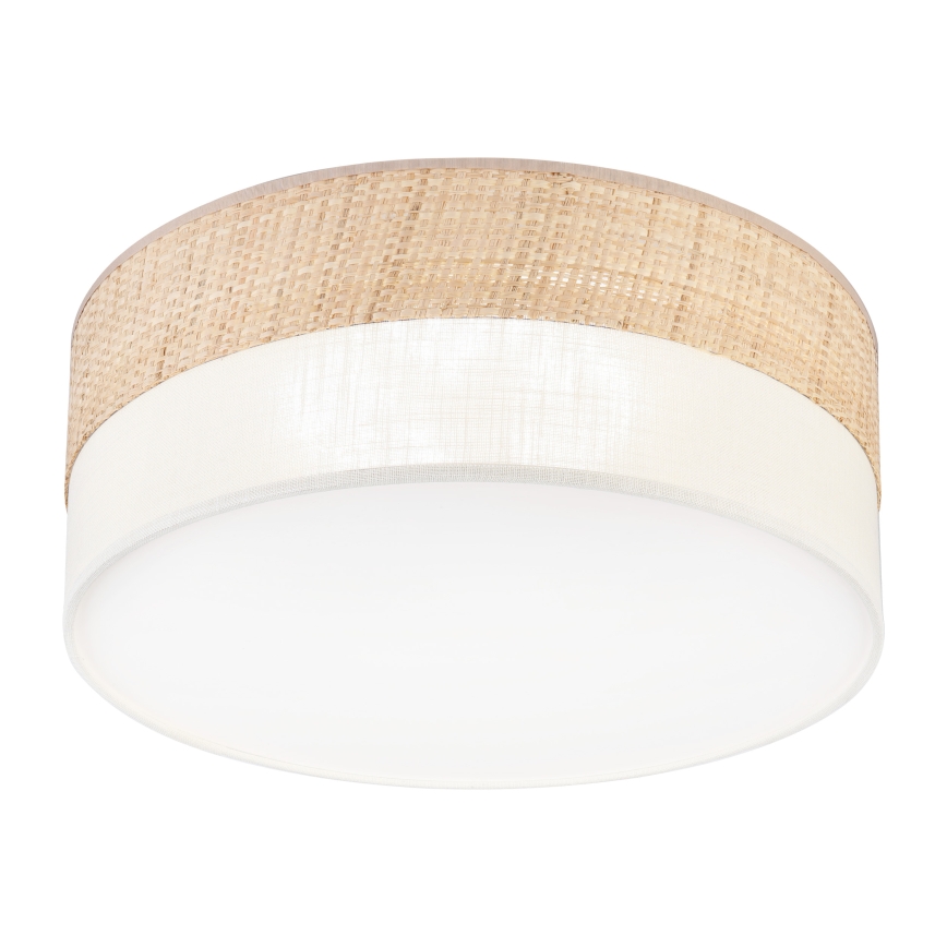 LED-Deckenleuchte SIRJA BOHO LED/20 W/230 V 4000 K Ø 35 cm beige/creme