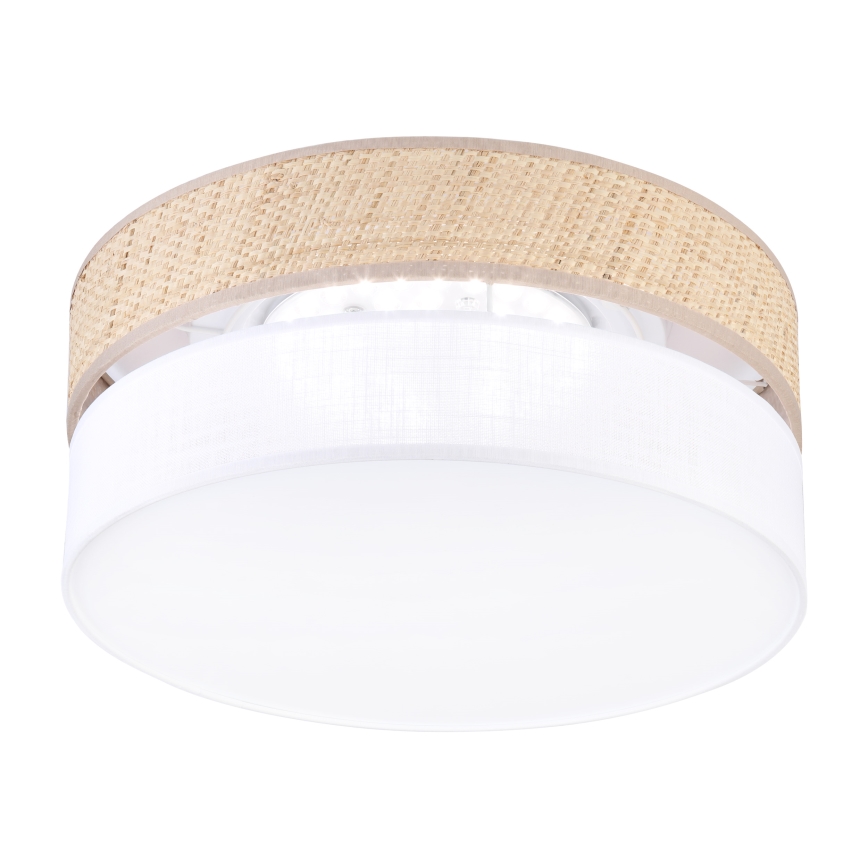 LED-Deckenleuchte SIRJA BOHO LED/20W/230V 4000K Ø 35 cm beige/weiß