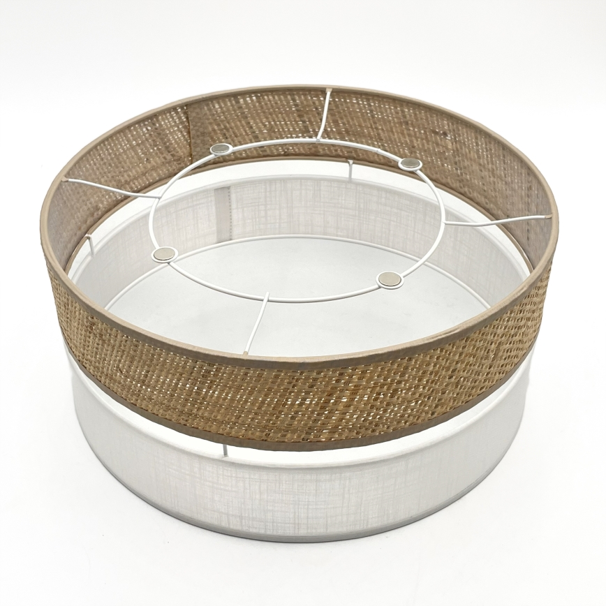 LED-Deckenleuchte SIRJA BOHO LED/20W/230V 4000K Ø 35 cm beige/weiß