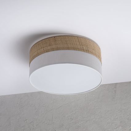 LED-Deckenleuchte SIRJA BOHO LED/20W/230V 4000K Ø 35 cm beige/weiß
