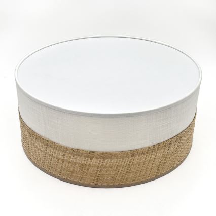 LED-Deckenleuchte SIRJA BOHO LED/20W/230V 4000K Ø 35 cm beige/weiß