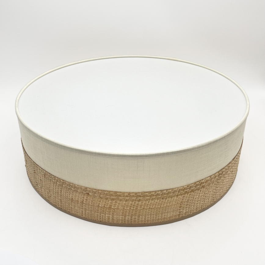 LED-Deckenleuchte SIRJA BOHO LED/36W/230V 4000K Ø 45 cm beige/creme