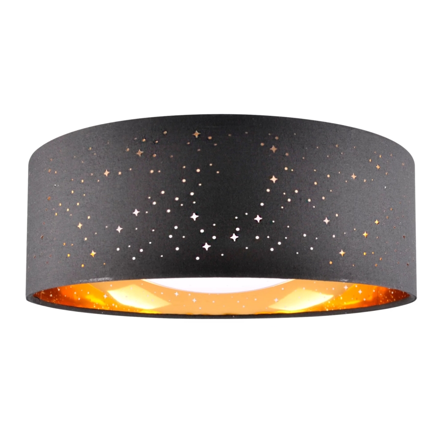 LED-Deckenleuchte TULUZA LED/18W/230V d 32 cm schwarz