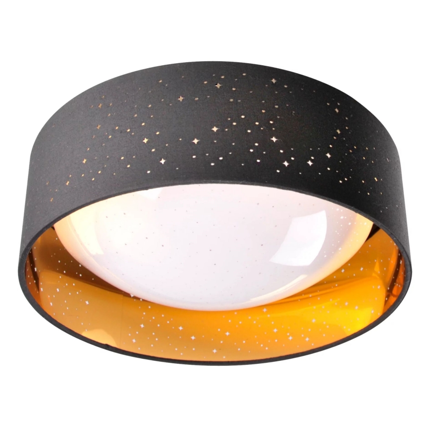 LED-Deckenleuchte TULUZA LED/18W/230V d 32 cm schwarz