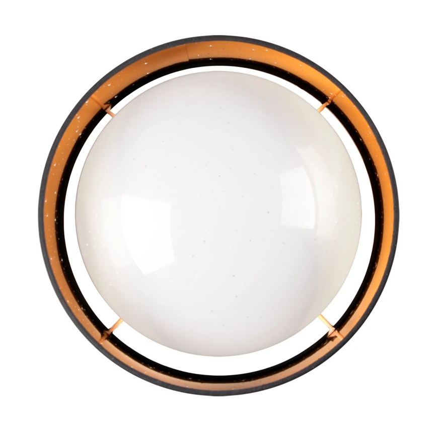 LED-Deckenleuchte TULUZA LED/18W/230V d 32 cm schwarz