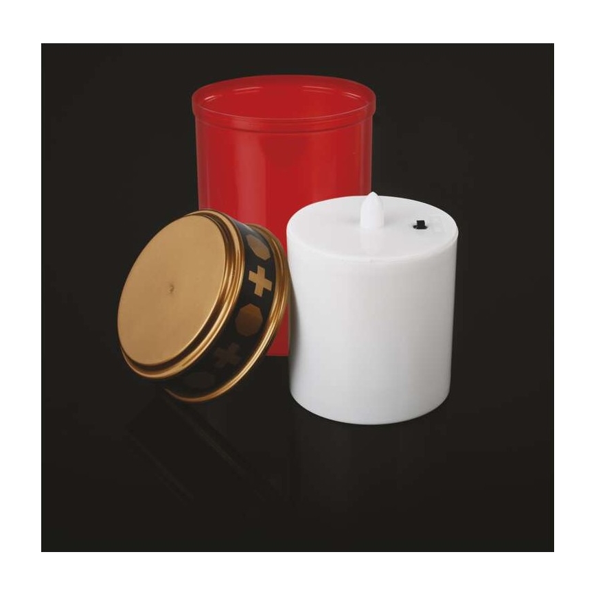 LED Décoration extérieure LED/2xC IP44 rouge