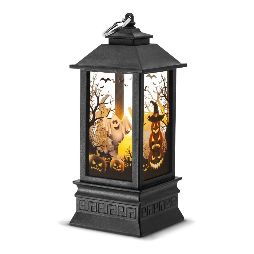 LED Decorazione HALLOWEEN LED/3xAAA/bianco caldo lanterna con zucche