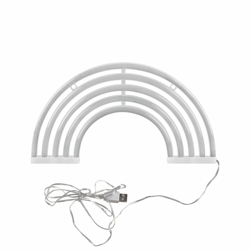 LED Decorazione murale al neon RAINBOW LED/3W/3xAA USB multicolore