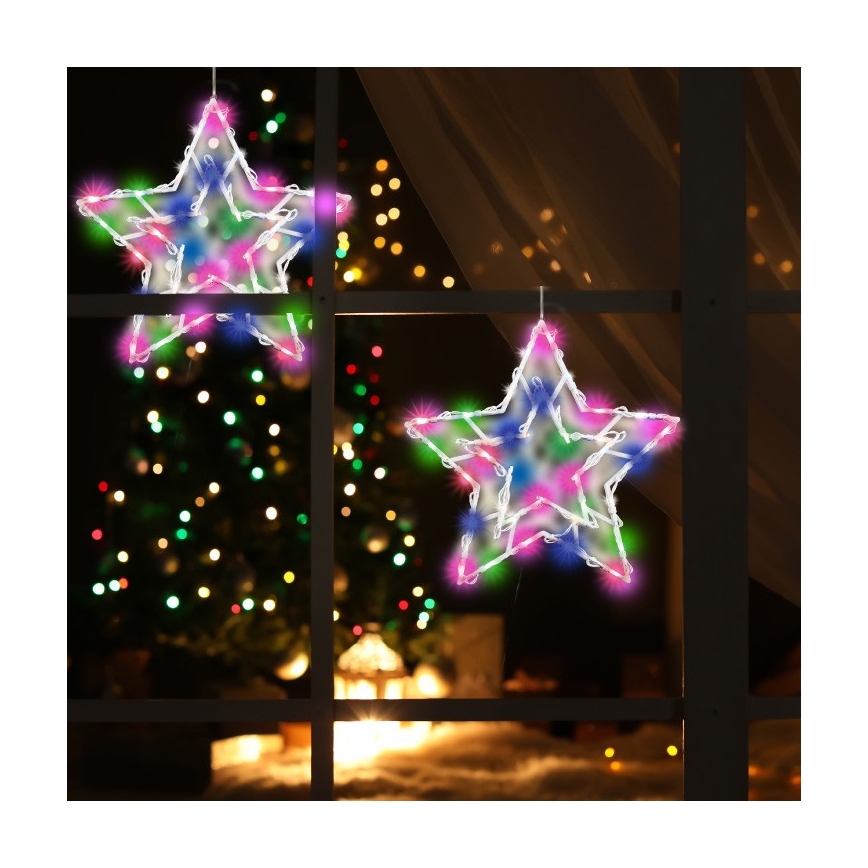 LED Decorazione per finestre LED/3xAA multicolore