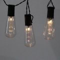LED Dekorations-Lichterkette EDISON 2,65 m 10xLED/2xAA