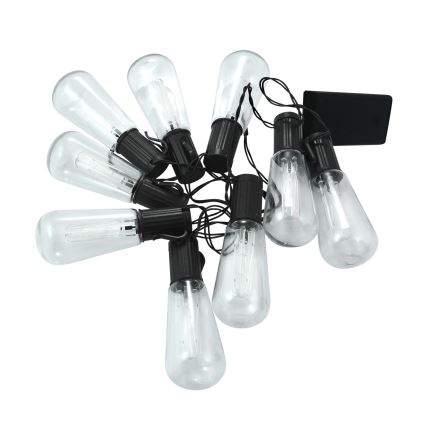 LED Dekorations-Lichterkette EDISON 2,65 m 10xLED/2xAA