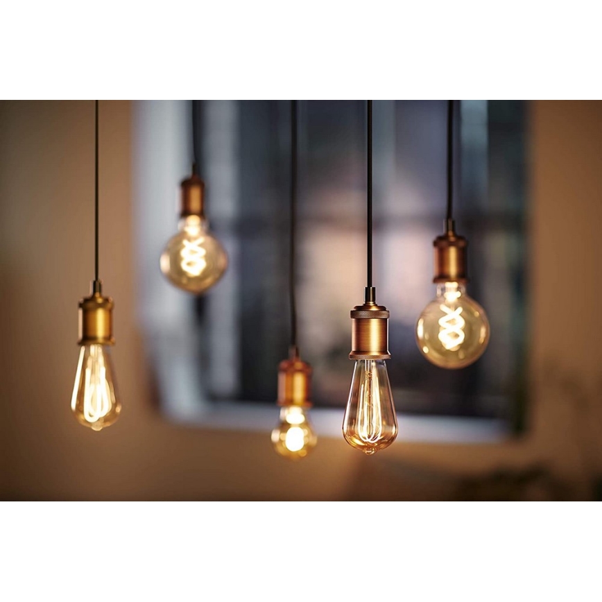 LED-Dimmable Vintage-Glühbirne Philips G93 E27/4W/230V 1800K