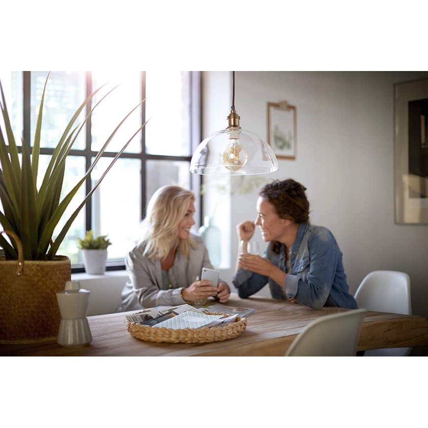 LED-Dimmable Vintage-Glühbirne Philips G93 E27/4W/230V 1800K