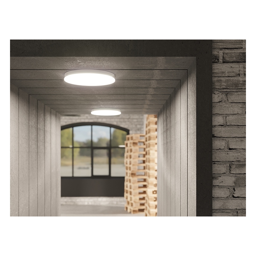 Dimmbare LED-Badezimmer-Deckenleuchte LED/15W/230V 3000/4000/5000K Ø 30 cm IP54