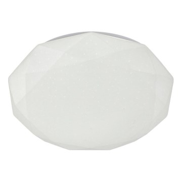 LED-dimmbare Deckenleuchte HEX LED/72W/230V 3000–6000K Ø 50 cm weiß + Fernbedienung