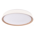 LED-dimmbare Deckenleuchte ILVI LED/45W/230V 2700-6500K Ø 50 cm weiß/beige + Fernbedienung