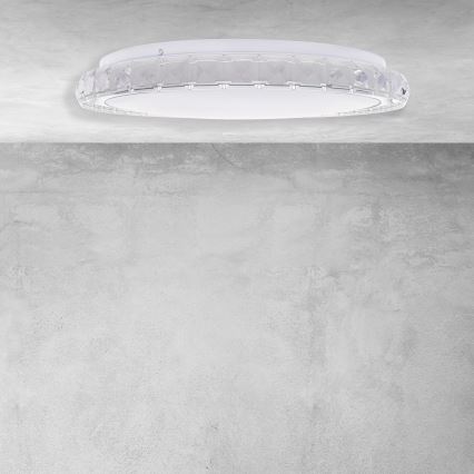 LED Dimmbare Deckenleuchte LAYLA mit Fernbedienung 1xLED/26W/230V