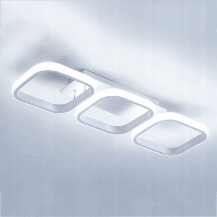 LED dimmbare Deckenleuchte LED/33W/230V 3000-6500K weiß Wi-Fi Tuya + Fernbedienung