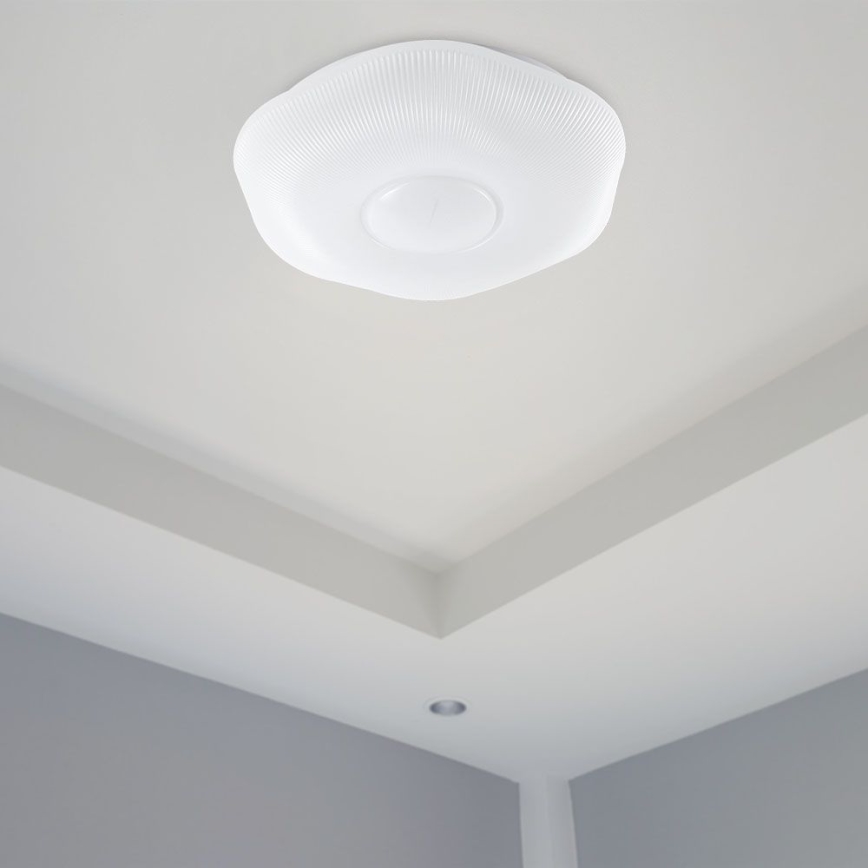 LED dimmbare Deckenleuchte LED/40W/230V 3000-6500K 40 cm weiß + Fernbedienung