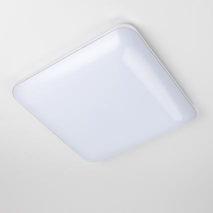 Dimmbare LED-Deckenleuchte LED/42W/230V 3000–6500K 49×49 cm weiß + Fernbedienung