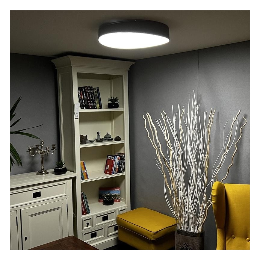 LED Dimmbare Deckenleuchte LED/48W/230V 2700-6500K Wi-Fi Tuya + Fernbedienung