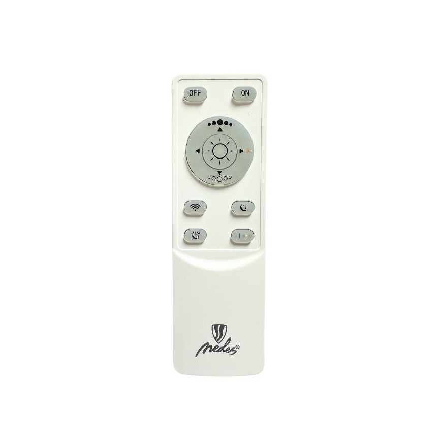 LED Dimmbares Deckenleuchte LED/70W/230V 3000-6500K Schwarz/Braun + Fernbedienung