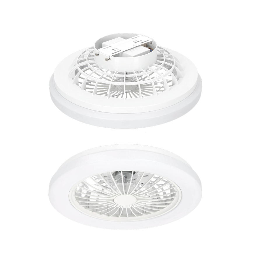 LED dimmbare Deckenleuchte mit Ventilator VENTELUX LED/24W/230V 3000/4000/6500K Ø 45 cm weiß + Fernbedienung