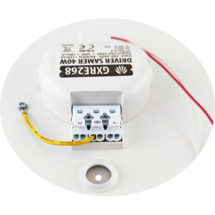 LED Dimmbares Deckenleuchte SAMER LED/40W/230V 2900-6000K + Fernbedienung