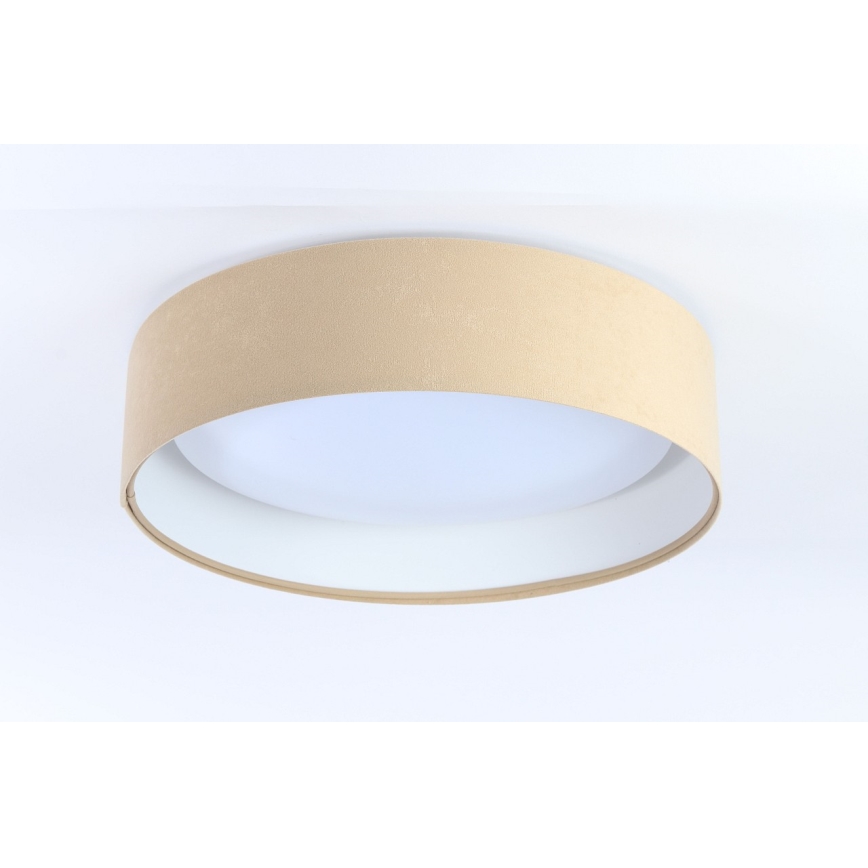 LED Dimmbare Deckenleuchte SMART GALAXY LED/24W/230V beige/weiß + Fernbedienung