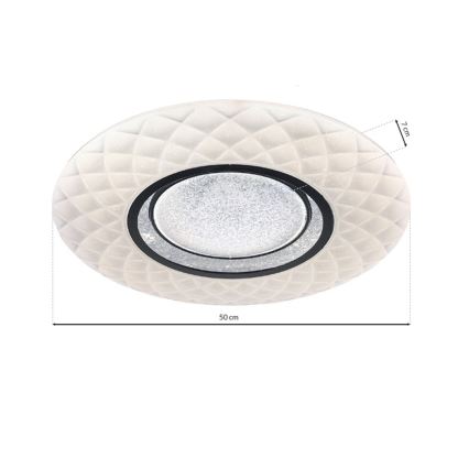 LED Dimmbare Deckenleuchte TOKYO LED/48W/230V + FB