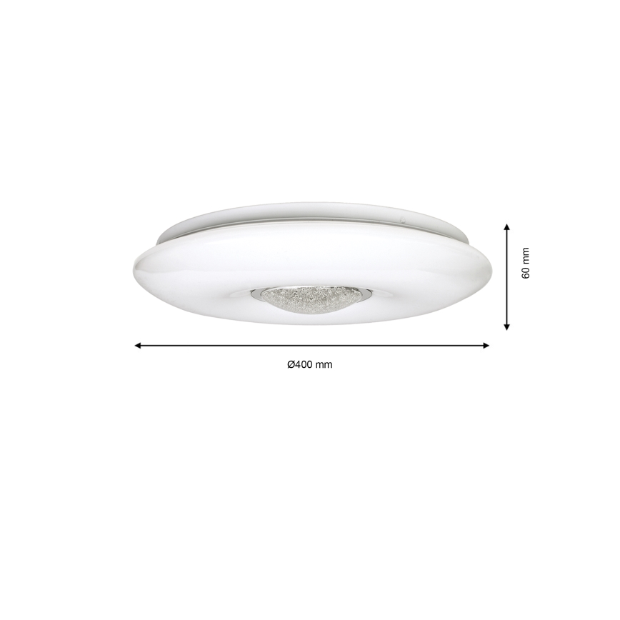 LED Dimmbare Deckenleuchte VELA LED/24W/230V