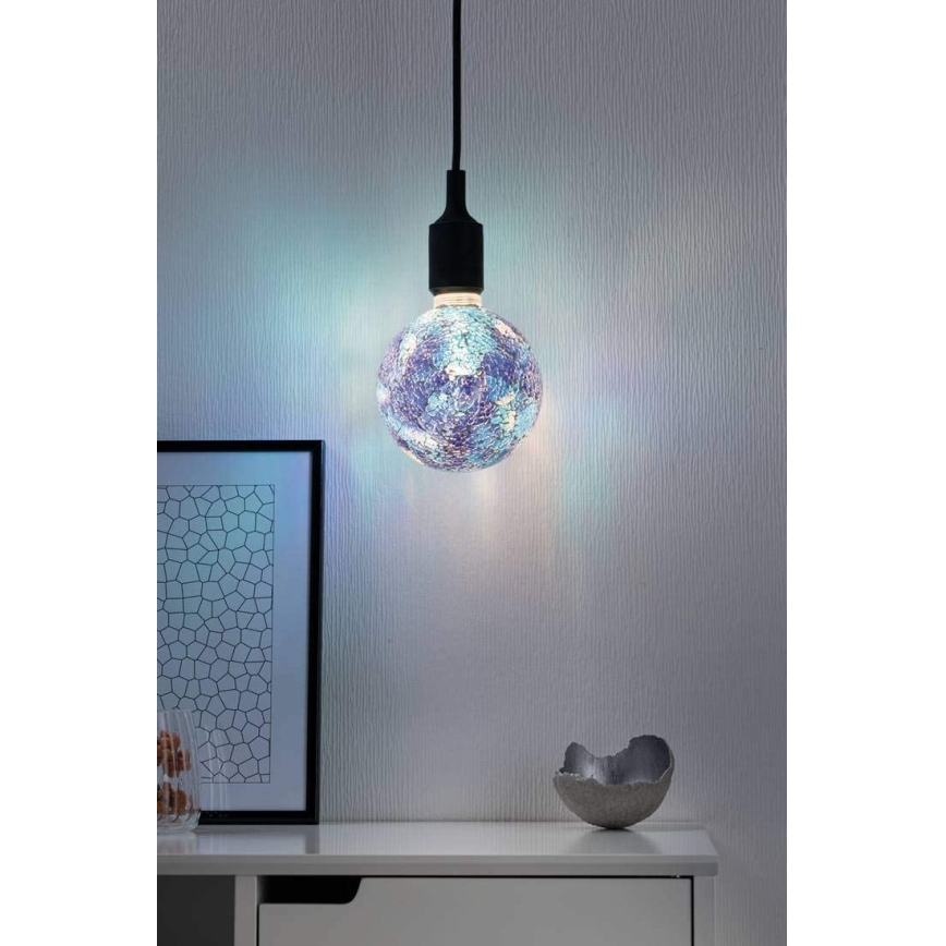LED dimmbare Glühbirne MOSAIC G125 E27/5W/230V 2700K - Paulmann 28750