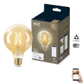 LED dimmbare Glühbirne VINTAGE FILAMENT G95 E27/6,7W/230V 2000-5000K CRI 90 Wi-Fi - WiZ