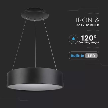 LED-dimmbare Hängeleuchte an Kabel LED/20W/230V