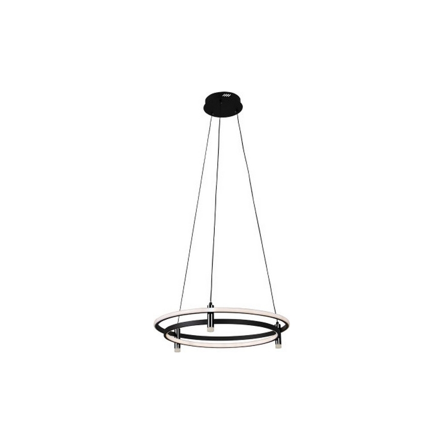 LED dimmbare Pendelleuchte an Kabel, 100 W, 230 V, 3000–6500 K, Ø 60 cm, inkl. Fernbedienung