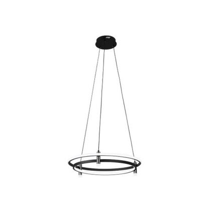 LED dimmbare Pendelleuchte an Kabel, 100 W, 230 V, 3000–6500 K, Ø 60 cm, inkl. Fernbedienung
