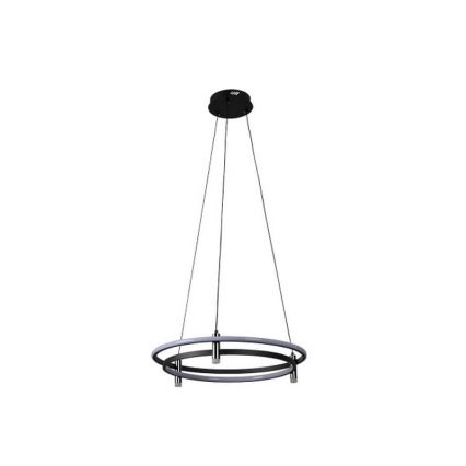 LED dimmbare Pendelleuchte an Kabel, 100 W, 230 V, 3000–6500 K, Ø 60 cm, inkl. Fernbedienung