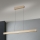 LED dimmbare Hängeleuchte an Seil TARA LED/44W/230V 2700/3800/4500/5700K gold