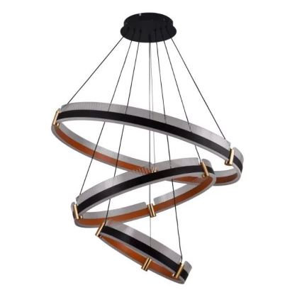 LED dimmbare Hängeleuchte an Seil LED/240W/230V 3000-6500K Ø 80 cm + Fernbedienung