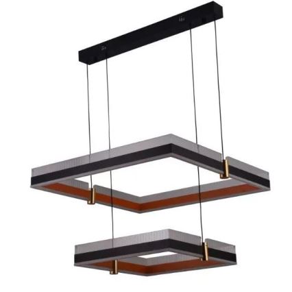 LED dimmbare Hängeleuchte an Kabel LED/50W/230V 3000-6500K + Fernbedienung