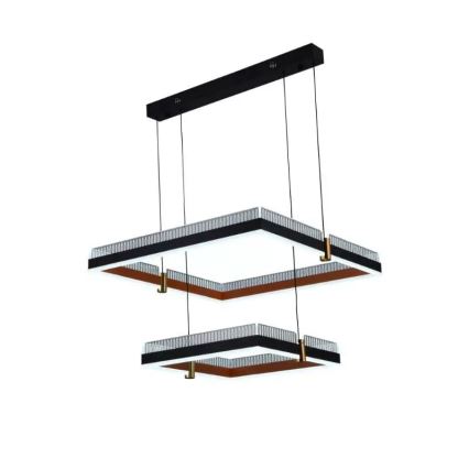 LED dimmbare Hängeleuchte an Kabel LED/50W/230V 3000-6500K + Fernbedienung