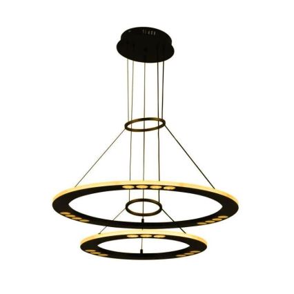 LED dimmbare Hängeleuchte an Kabel LED/65W/230V 3000-6500K + Fernbedienung