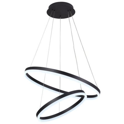 LED dimmbare Hängeleuchte an Kabel LED/70W/230V 3000-6500K Ø 60 cm + Fernbedienung