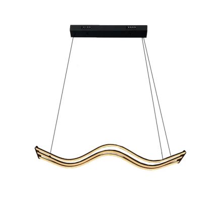 LED dimmbare Hängeleuchte an Kabel LED/70W/230V 3000-6500K + Fernbedienung